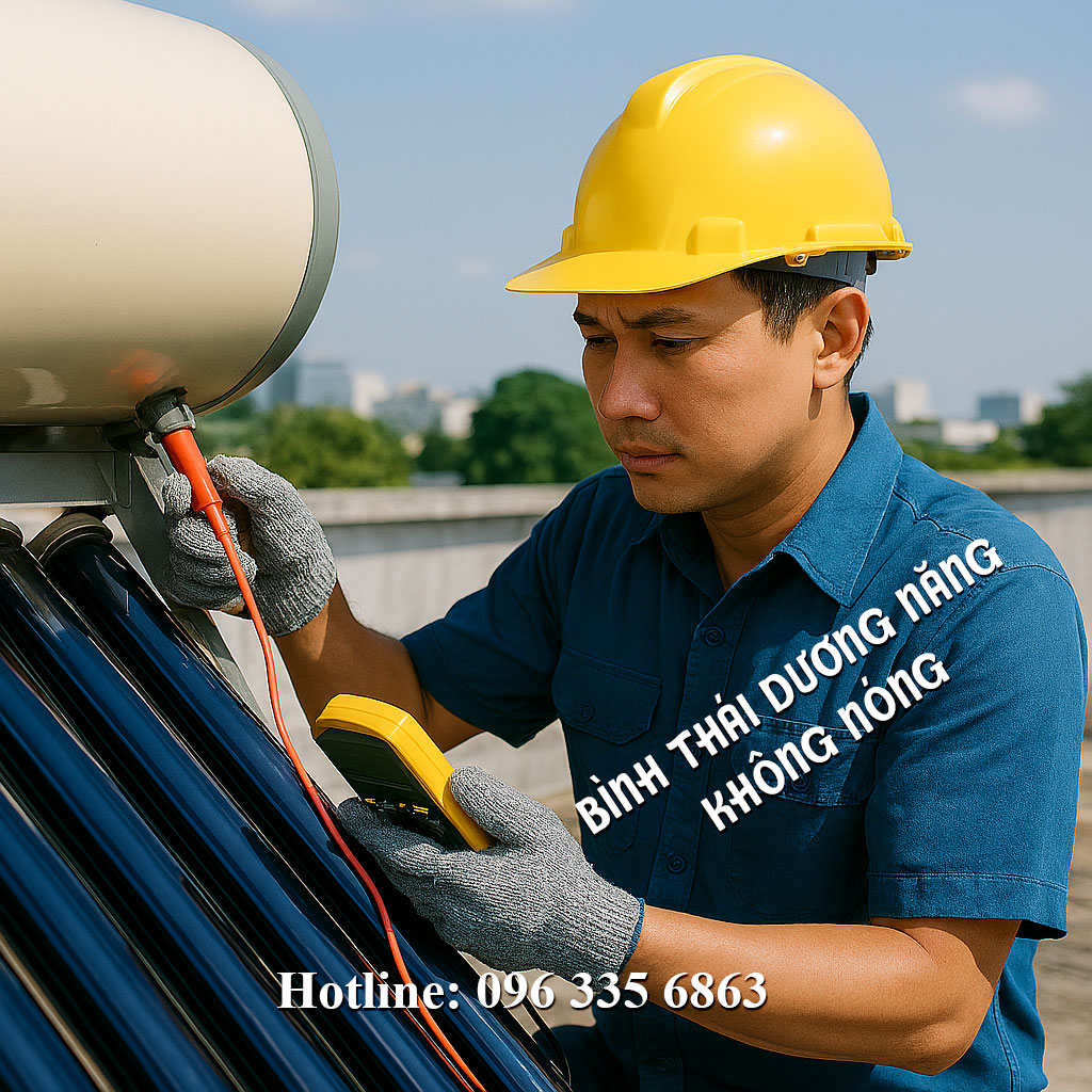 Bình thái dương năng không nóng – Nguyên nhân & cách xử lý hiệu quả